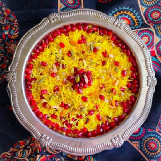 Indian Sweet Rice Pilaf