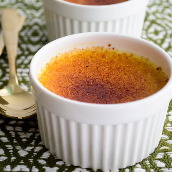 Ackee Creme Brulee