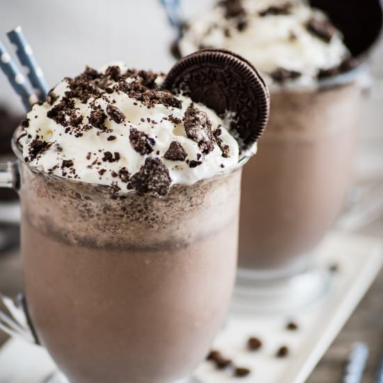 Cookies & Cream Mocha Milkshake