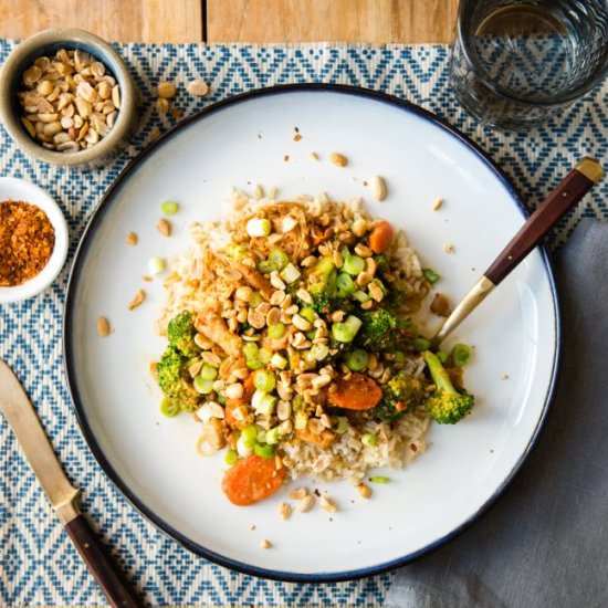 thai peanut curry
