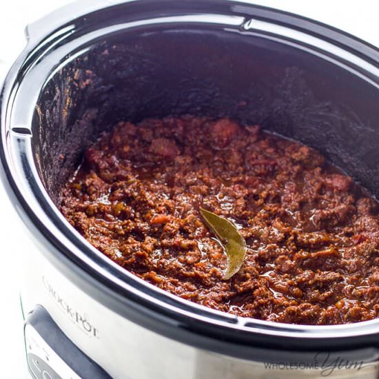 Low Carb Chili Recipe In A Crockpot