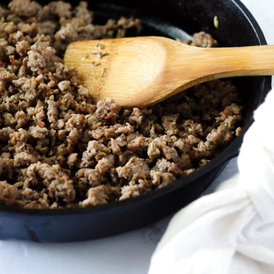 Quick & Easy Breakfast Sausage