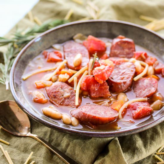 White Bean & Sausage Soup