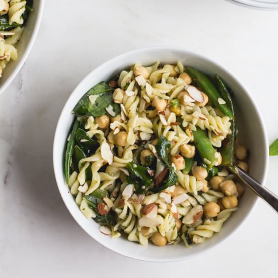Warm Pasta Salad with Lemon + Herbs