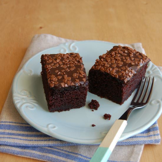 One Bowl Chocolate Cake
