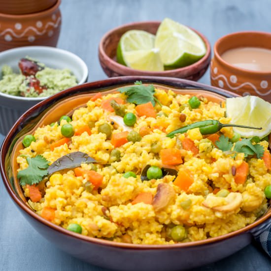 Foxtail Millet (Thinai Arisi) Upma