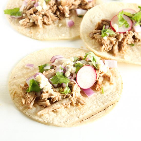 Pulled Quail Tacos