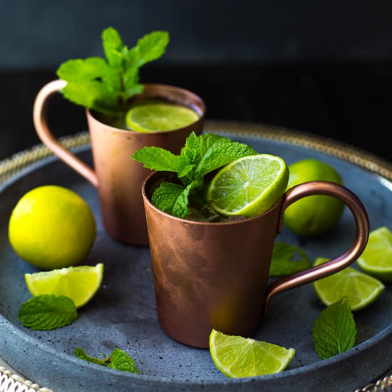 Kombucha Moscow Mule