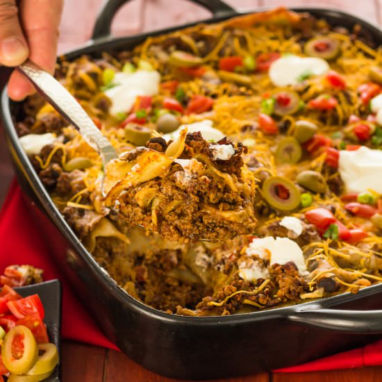 Mexican Lasagna with Salsa