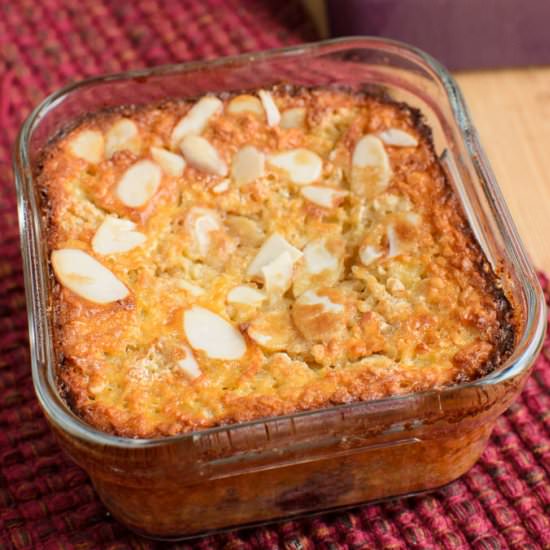 Cherry Almond Baked Oatmeal