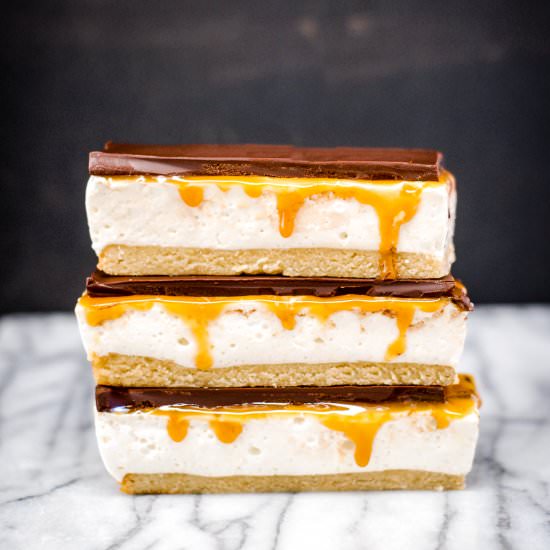 Gooey Grain-Free Caramel S’mores Bars