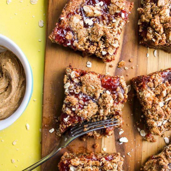 Peanut Butter & Jelly Bars