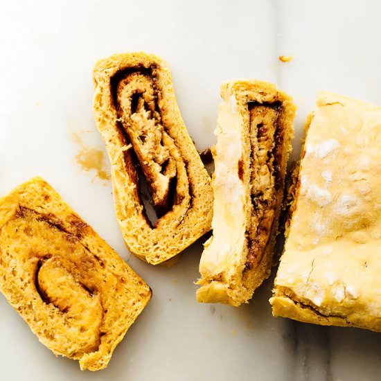 Vegan Cinnamon Swirl Bread