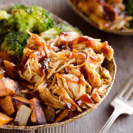 BBQ Chicken & Roasted Sweet Potato