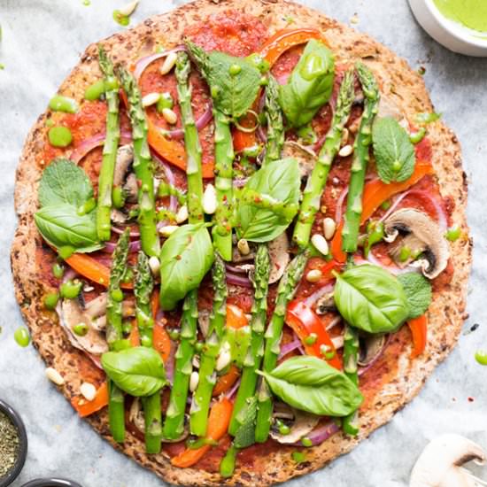 Cauliflower Pizza Crust