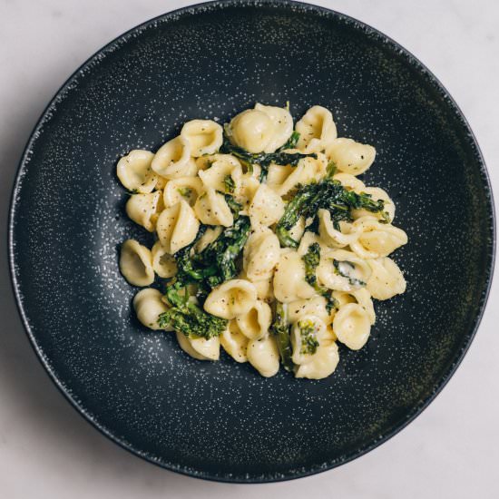 Creamy Pasta with Greens