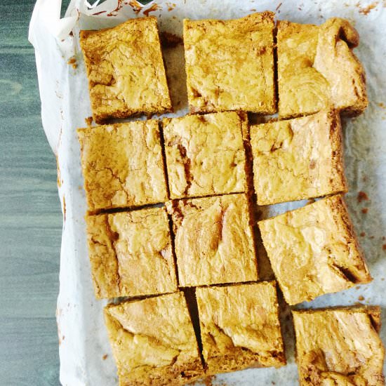 Nutella Cookie Bars