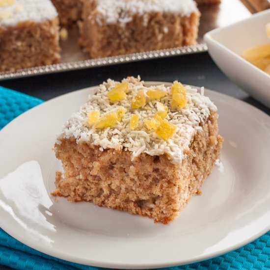 Coconut Chai Cake