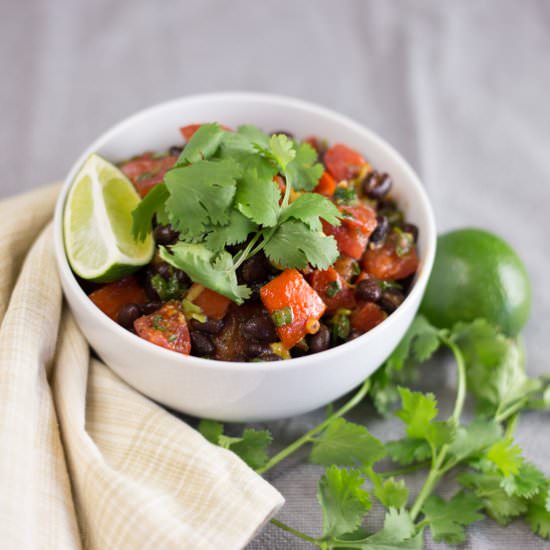 Southwestern Black Bean Salad