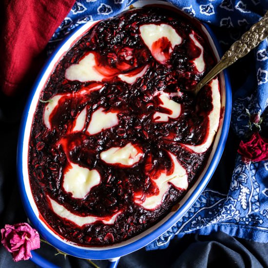 Red Velvet Baked Oatmeal