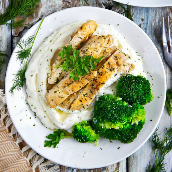 Skillet Fried Chicken Breast
