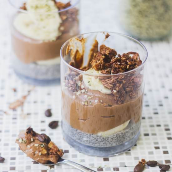 Mocha Cashew Cream Parfait