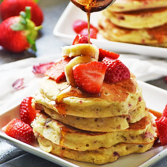 Strawberry Pancakes Recipe