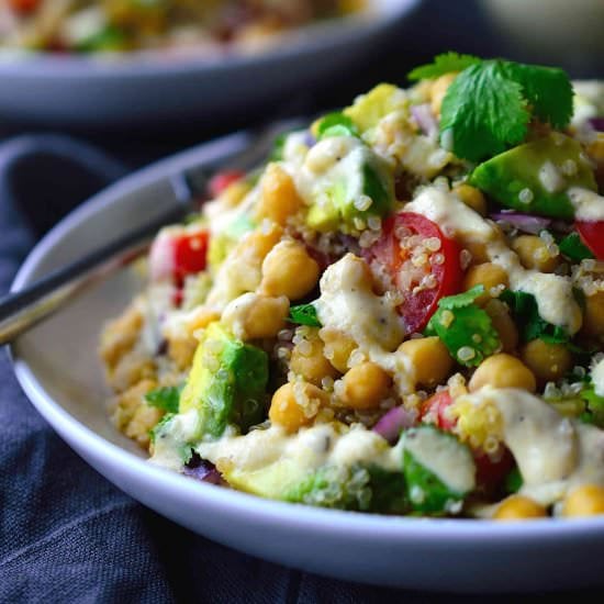 Chickpea and Avocado Salad