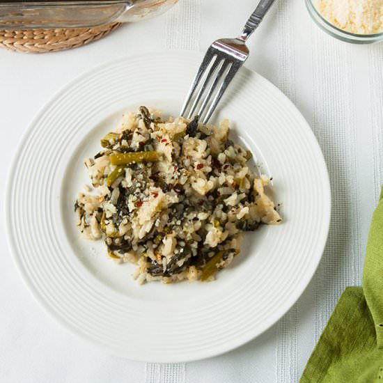 Baked Vegetable Risotto