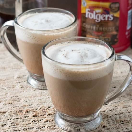 French Press Spiced Vanilla Latte