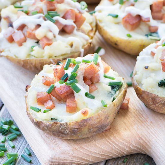 SPAM Potato Skins