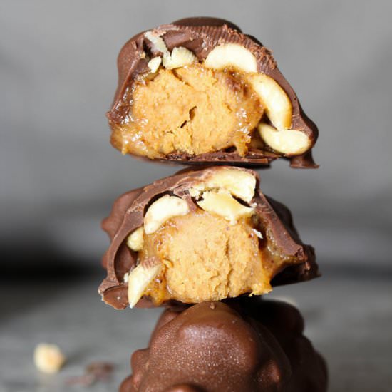 Chocolate Peanut Butter Caramel Bar