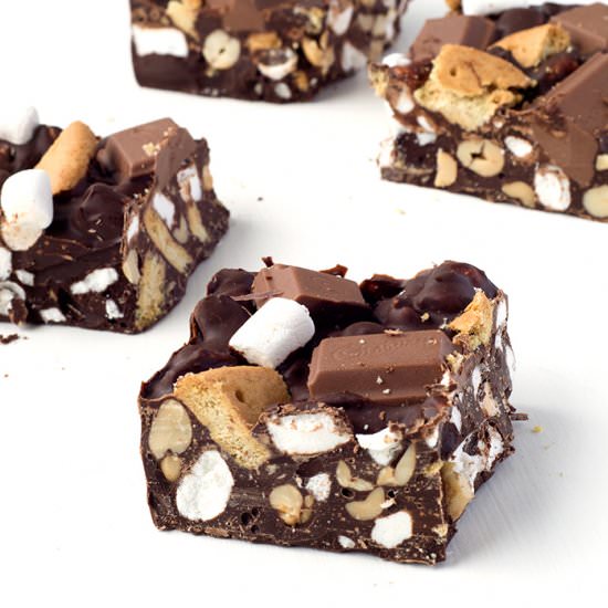 Easy Smores Rocky Road