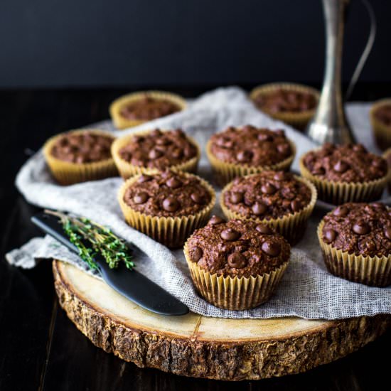 Chocolate Chip Blender Muffins