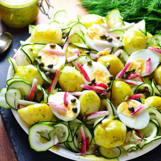 Potato Salad, Mustard Dill Dressing
