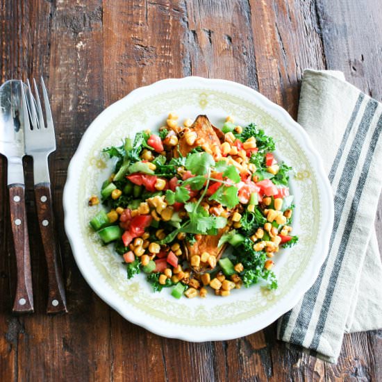 Roasted Sweet Potato Salad