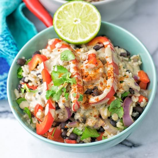 Healthy Mexican Cheese Rice