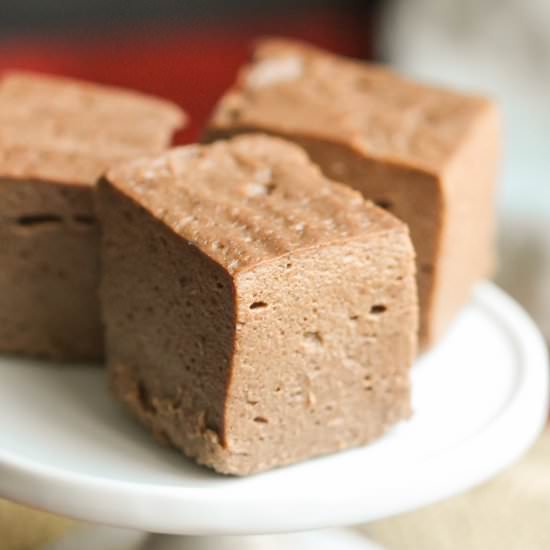 Guilt Free Nutella Fudge