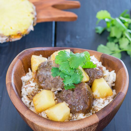 Hawaiian Meatballs
