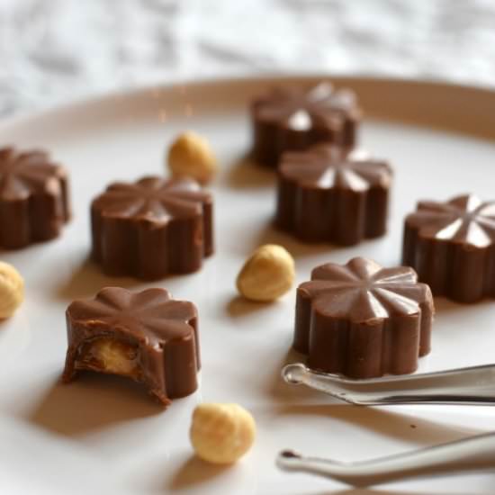 Hazelnut & Caramel Chocolates