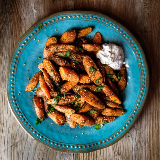 Za’atar Roasted Carrots
