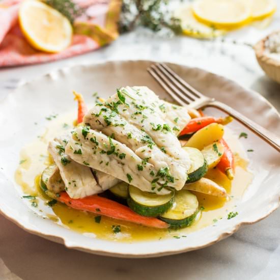 Butter Poached Fish