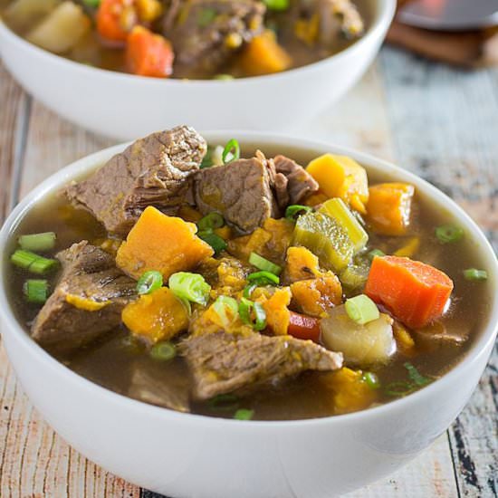Paleo Beef Stew In The Slow Cooker