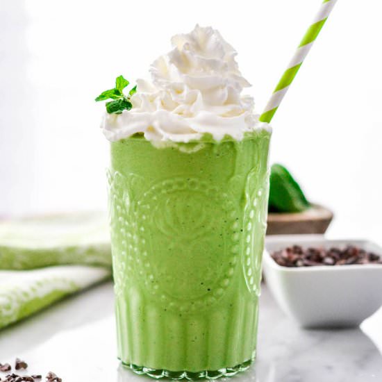 Healthy Shamrock Shake