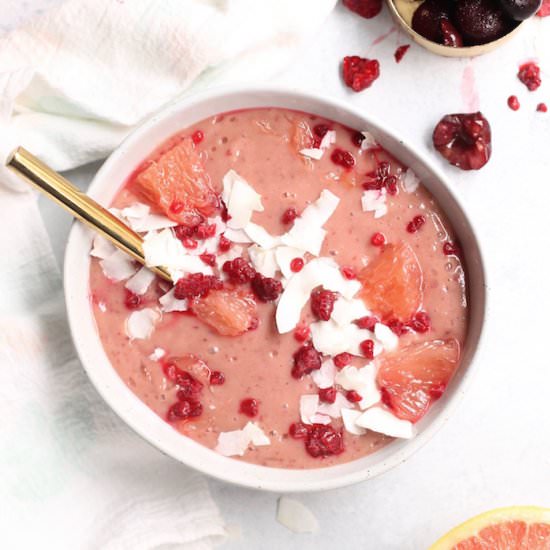 Grapefruit Smoothie Bowl