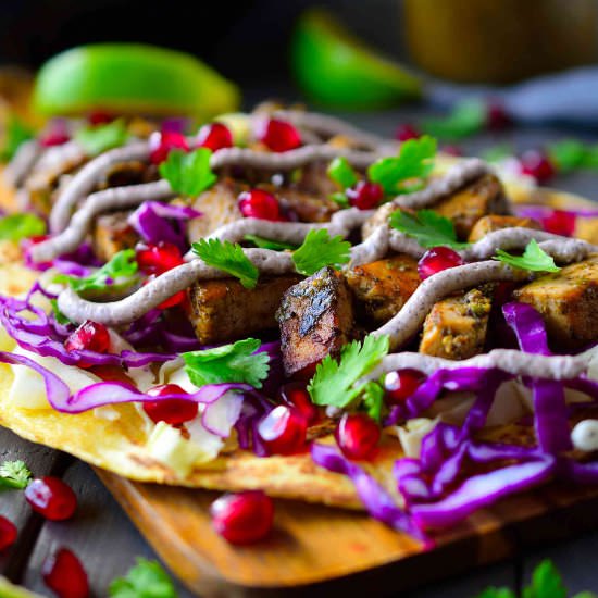 Jamaican Jerk Tofu Tacos