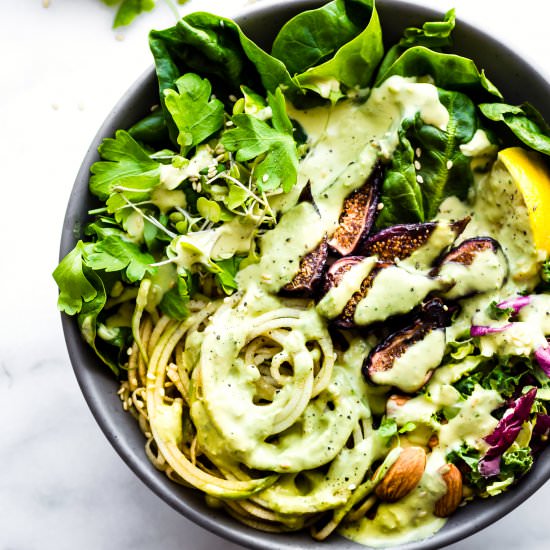 Green Goddess Fig Nourish Bowls