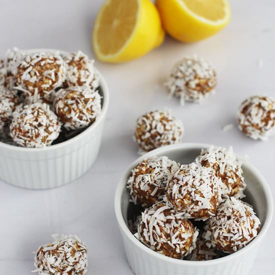 Zesty Lemon Energy Bites