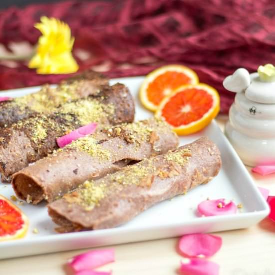 Finger Millet Sweet Crepes