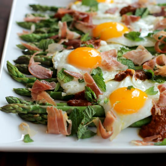 Roasted Asparagus and Eggs